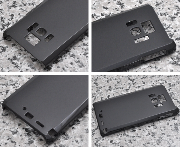 REGZA Phone T-01D用ハードブラックケース