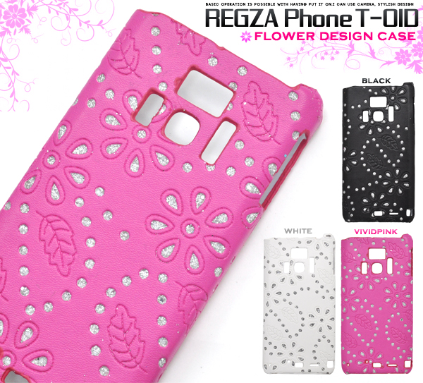 REGZA Phone T-01D�p�@�t�����[�f�U�C���P�[�X