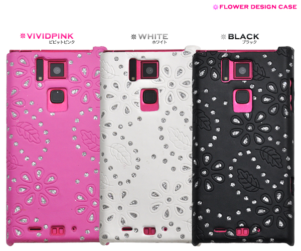 REGZA Phone T-02D�p�@�t�����[�f�U�C���P�[�X