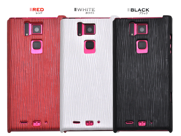 REGZA Phone (T-02D)/ARROWS A (101F)�p�@�J�[�{���f�U�C���P�[�X