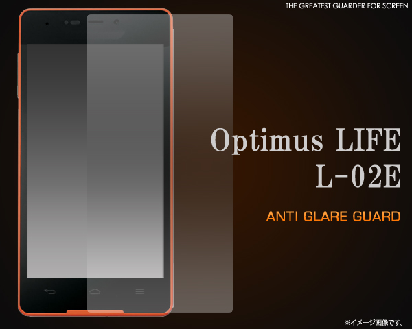Optimus LIFE L-02E�p���˖h�~�t���ی�V�[��