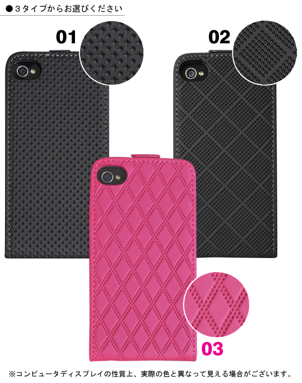 iPhone4�EiPhone4S��p�@�u���b�N���s���N�f�U�C���P�[�X�|�[�`