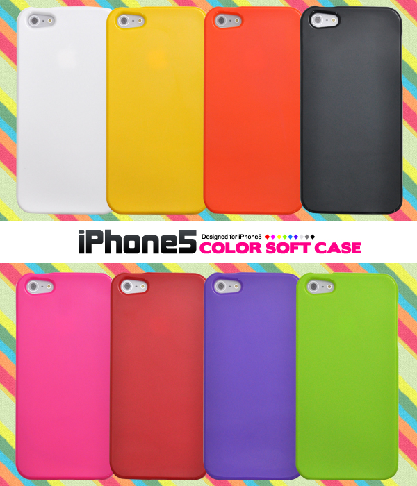 iPhone5�p�J���[�\�t�g�P�[�X