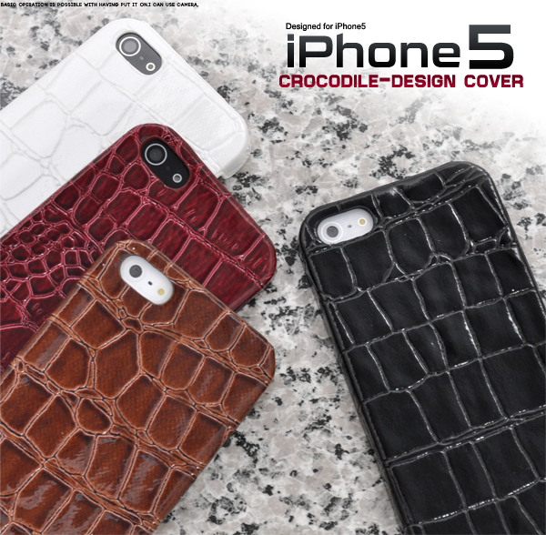 iPhone 5�p�@�N���R�_�C�����U�[�f�U�C���P�[�X