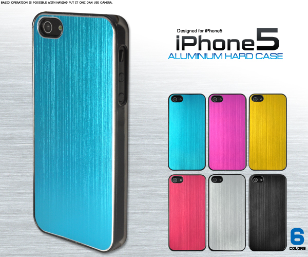 iPhone 5��p�A���~�n�[�h�P�[�X