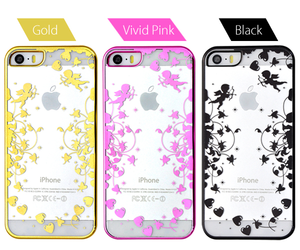 iPhone5�AiPhone5s�p�@�����S�}�[�N�A�[�g�P�[�X�@�L���[�s�b�h�^�C�v