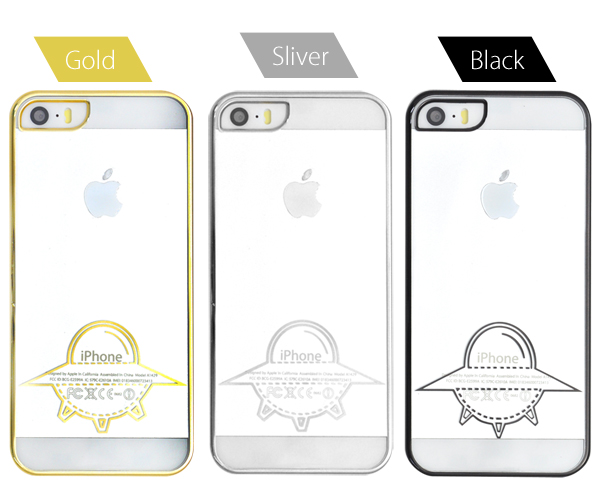 iPhone5�AiPhone5s�p�@�����S�}�[�N�A�[�g�P�[�X�@UFO�^�C�v