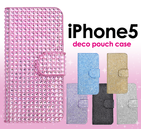 iphone5用 デコポーチケース