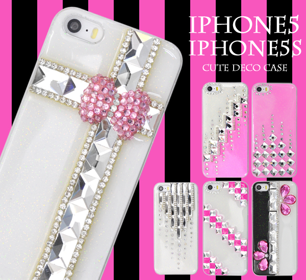 iPhone 5/iPhone 5s��p�L���[�g�f�R�P�[�X