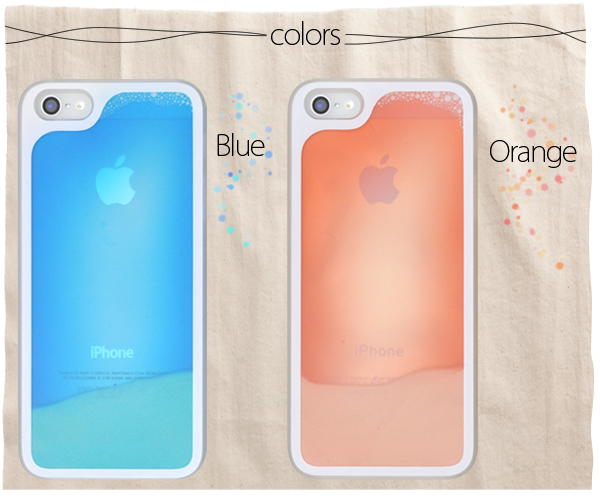 iPhone5、iPhone5s用 蓄光砂ケース