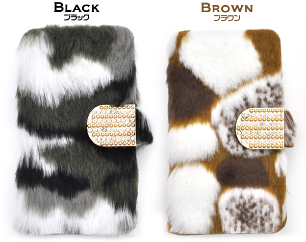 iPhone5/iPhone5s用アニマルファーケースポーチ