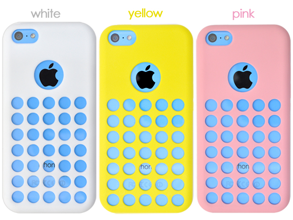 iPhone 5c用サークルソフトケース