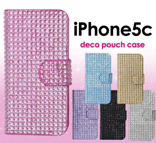 iphone5c用 デコポーチケース