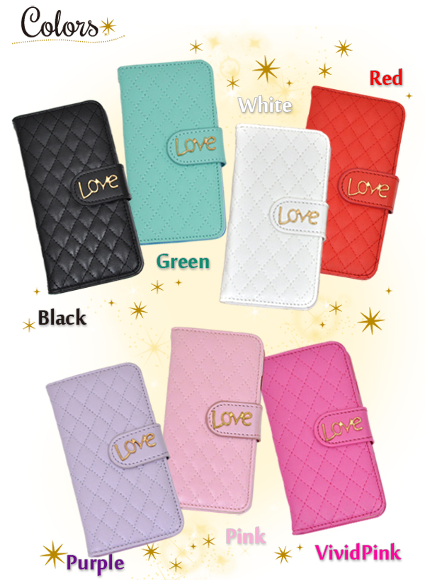 iPhone6用 LOVEポーチケース