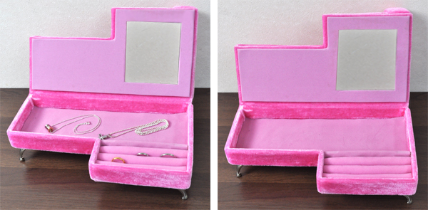 Ｌ字型タイプ　ソファ型アクセサリーボックス