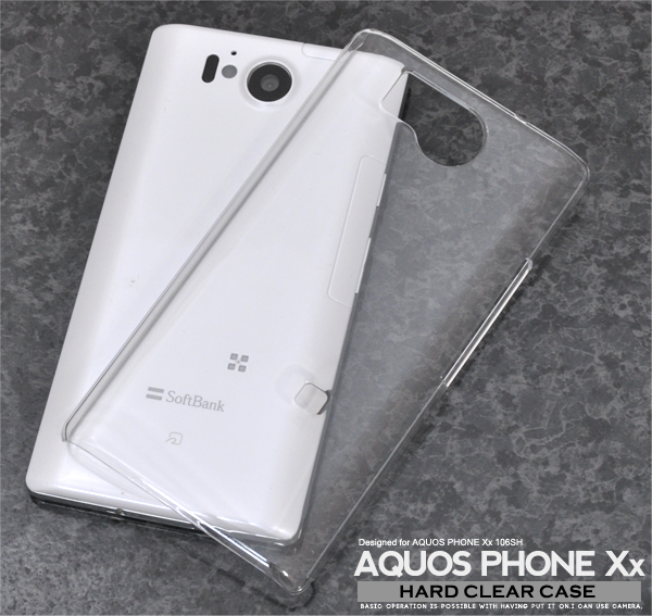 AQUOS PHONE Xx 106SH�p�n�[�h�N���A�P�[�X