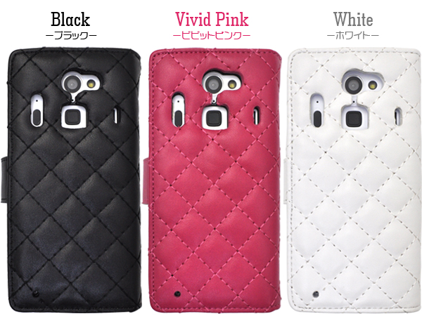 ARROWS A 202F用キルティングレザーケースポーチ