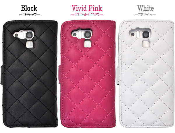 DIGNO R 202K用キルティングレザーケースポーチ