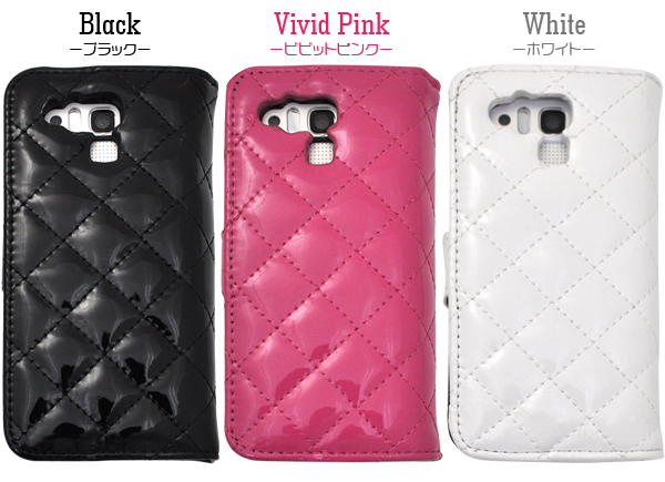 DIGNO R 202K用キルティングレザーケースポーチ