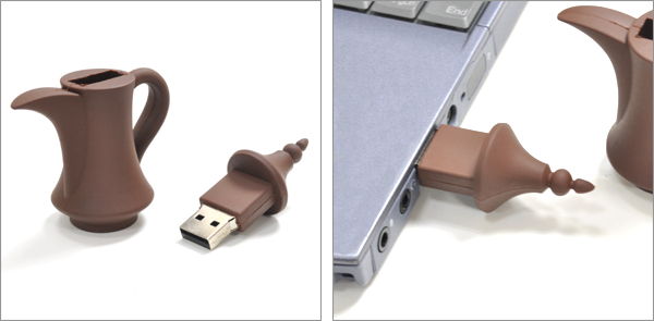 壺タイプUSBメモリ