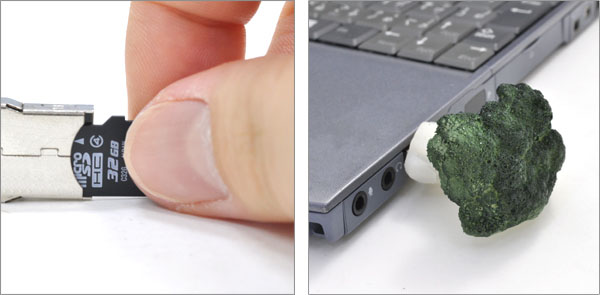 ブロッコリータイプマイクロＳＤカードリーダー