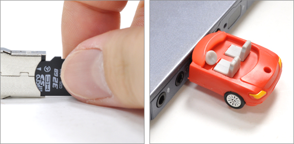 ビスケットタイプマイクロＳＤカードリーダー