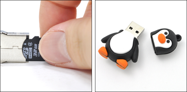 ジェンツーペンギンタイプマイクロＳＤカードリーダー