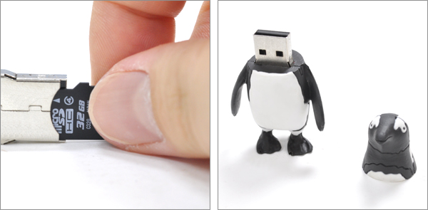 ペンギンタイプマイクロＳＤカードリーダー