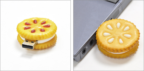 ビスケットタイプUSBメモリ