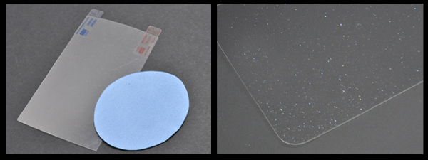 Xperia arc SO-01C/Xperia acro SO-02C用ラメ液晶保護シール