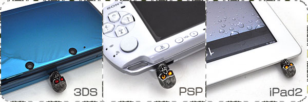 ドクロ スマートフォンピアス/イヤホンジャックピアス