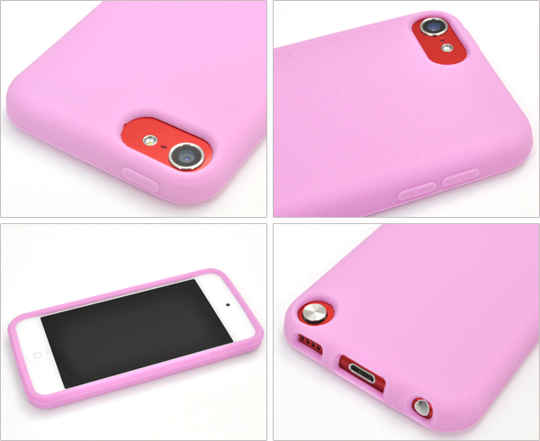 iPod touch 第5世代用カラーシリコンケース