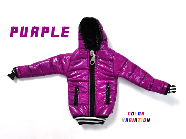 ダウンジャケットポーチ