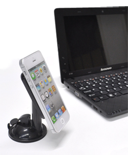 汎用スマートフォン卓上吸盤スタンド 