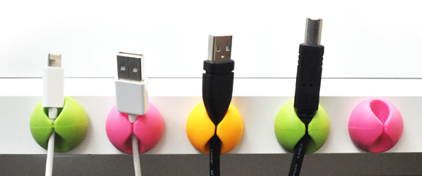 ケーブルクリップ　6個セット