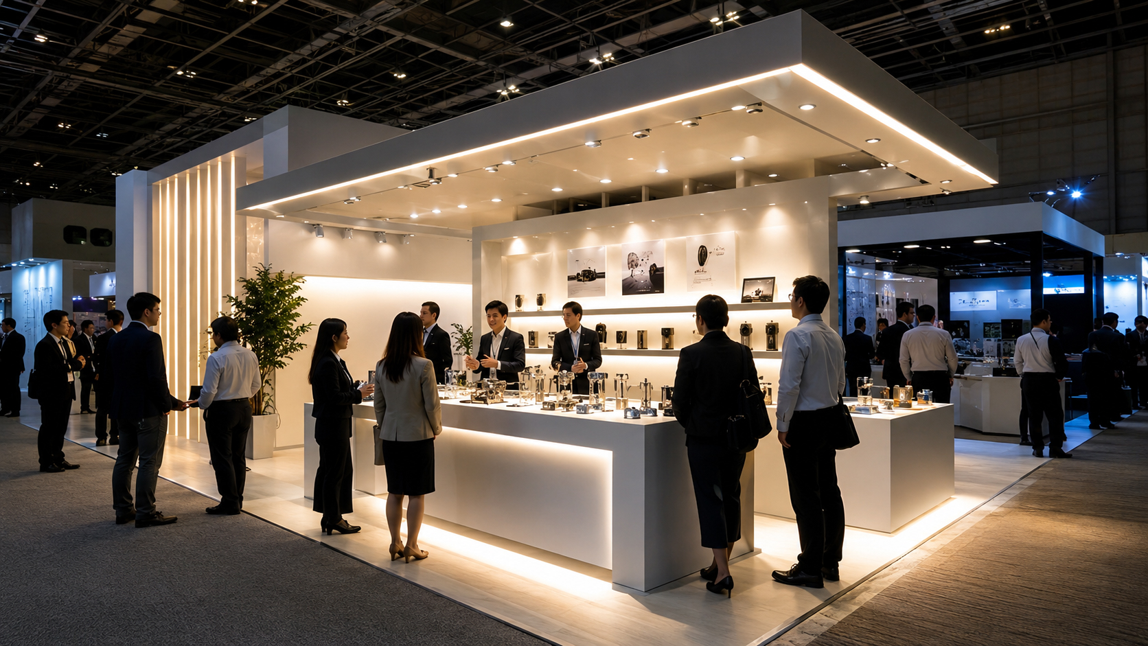 出展企業向け利用シーンの画像